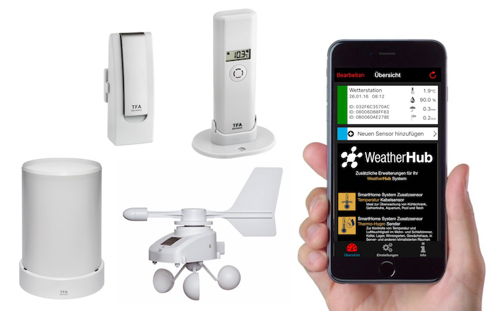 31400502_HP_lres_01 WEATHERHUB SmartHome System meteorološka stanica EI-31-4005.02 - Slika 1