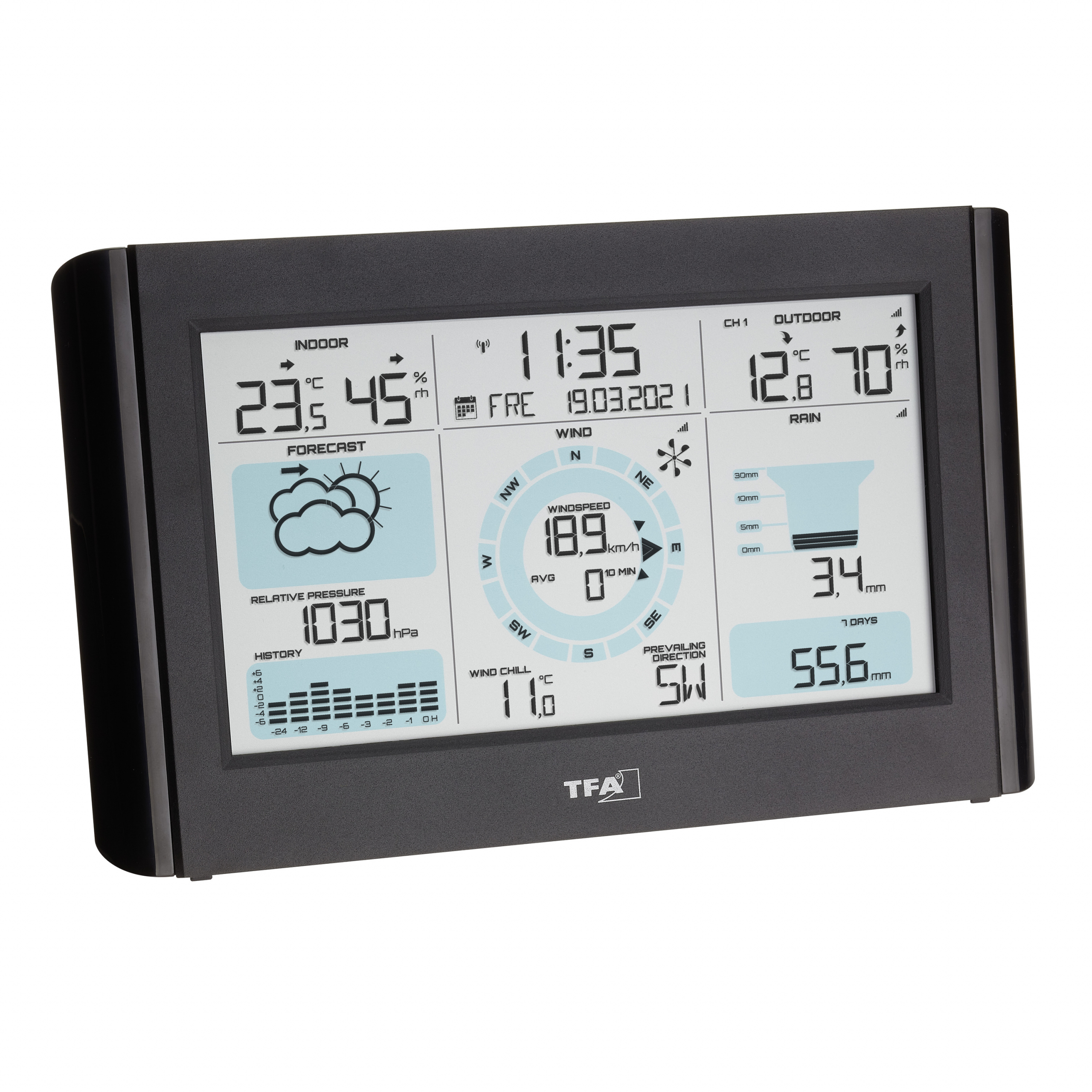 Meteorološka stanica WEATHER PRO 35-1161.01